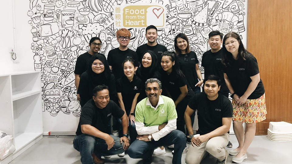 Food From The Heart | ESCO Singapore CSR